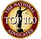 David Hilbern was named as one of the top 100 lawyers in the country 